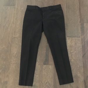 Banana Republic Black Sloan Crop Pants